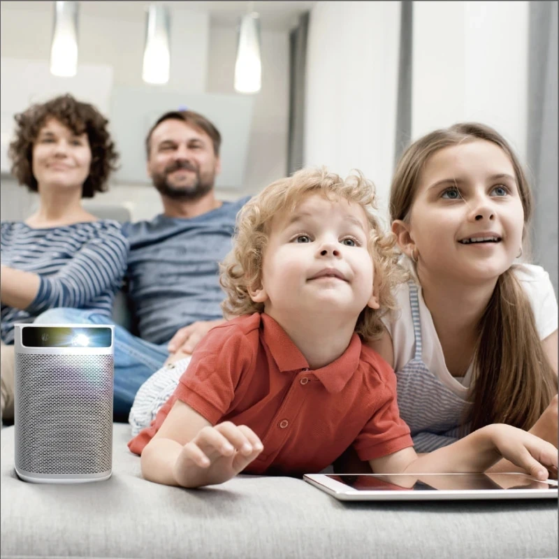 XGIMI MoGo Pro мини портативный проектор без экрана ТВ 1080P Android 9 0 Full HD DLP 10400 мАч батарея