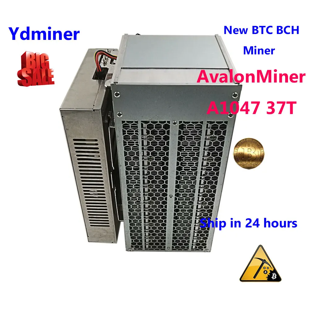 Avalon A1047 37t новый с блоком BTC BCH БИТКОЙН майнер асик в наличии лучше чем antminer s11 s15 t15 s9j