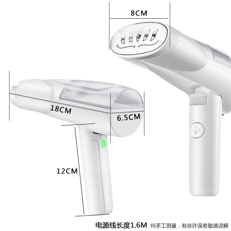 

Hand-Held Garment Steamer Electric Iron Steam Brush Mini Small Portable Flat Hot Hang And Iron Travel Household Ironing Machine