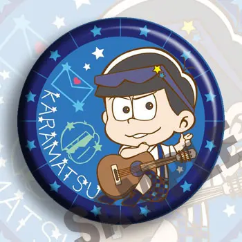 58 мм Osomatsu San значок аниме Мацуно Осомацу Ichimatsu знаки стили брошь значки подарок |