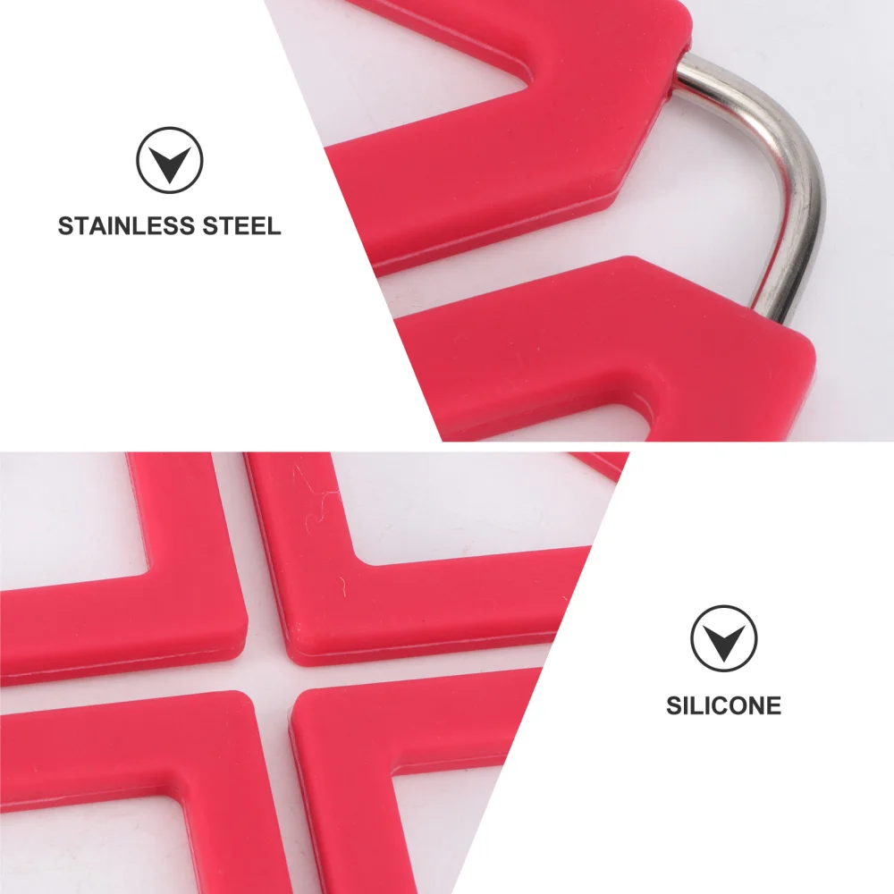 

2Pcs Creative Anti-skid Safe Heat-insulation Table Mat Place Mat Kitchen Supplies