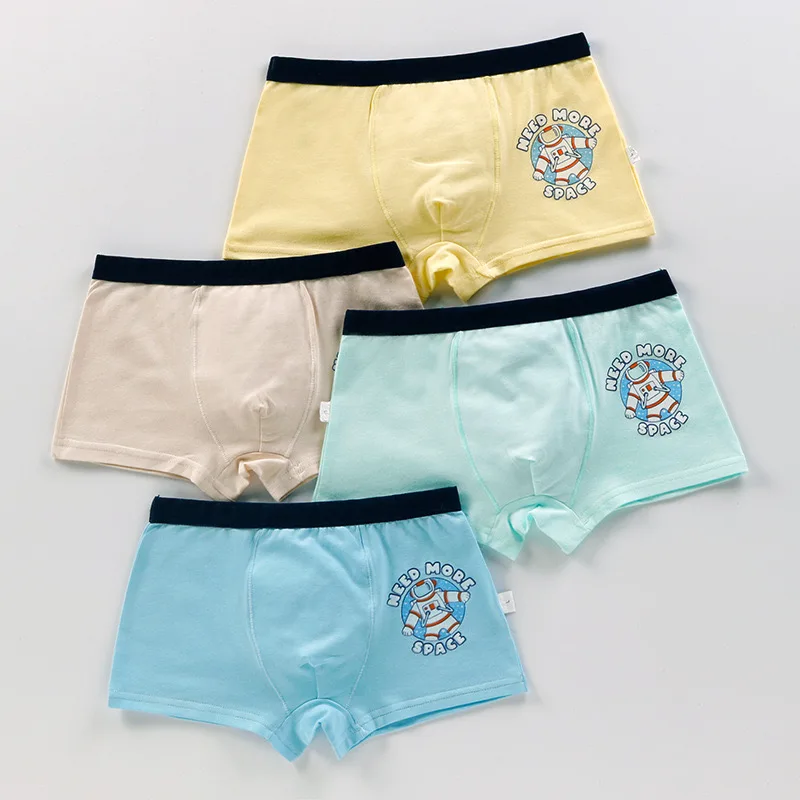 

Children's Underwear Boys' Underwear Four-piece Cotton Leggings Boxer Shorts Underwear Kids Underwear 8 Pieces 1 Lot PT20