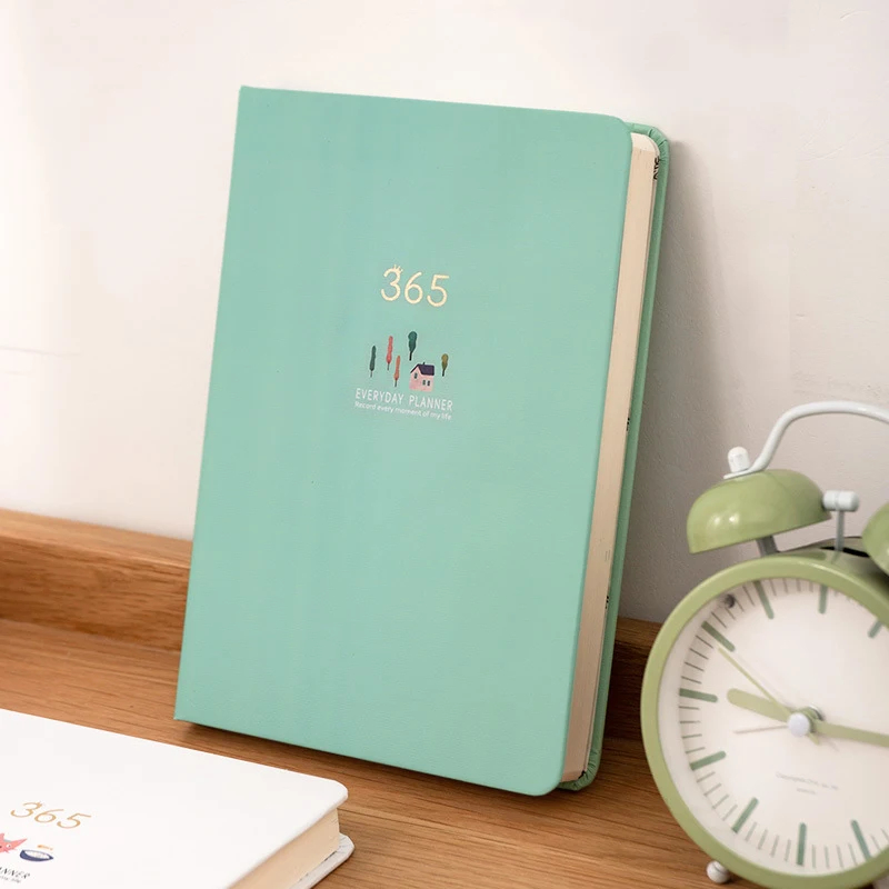 

Kawaii Agenda 2021 Personal Diary Notebook 365 Days Self-filled Monthly Daily Planner Schedule School Journal Office Stationery