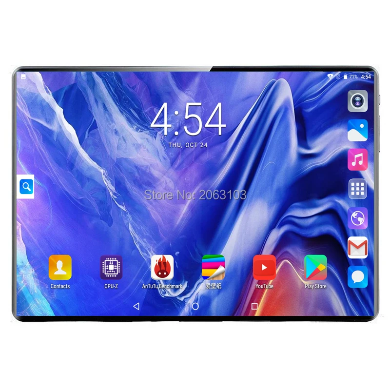 10 1 дюймов 4G телефонные звонки планшеты Android планшет Deca Core 8G + 128G планшетный ПК 3g LTE