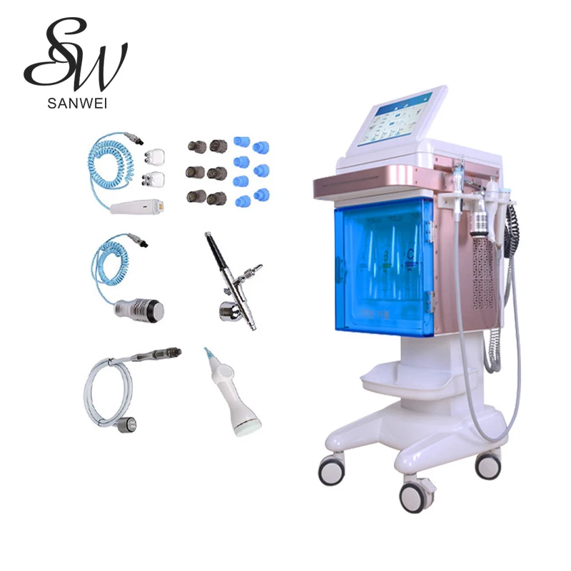 

Multifunctional 5 in 1 Water Oxygen Jet Peel microdermabrasion skin care machine