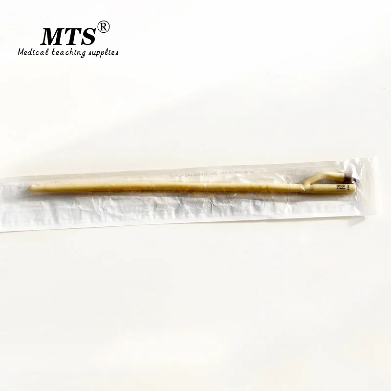 Медицинский двусторонний латексный катетер Fr28 большого размера с силиконовым