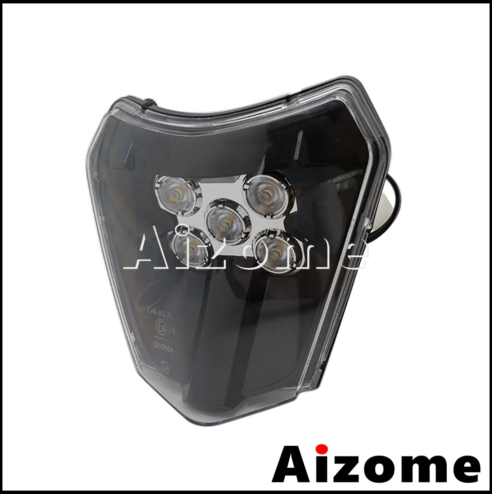 LED Enduro Dual Sport E MARK E8 светодиодный светильник свет козырек для 2012 2020 XC EXC 250 300 450 шесть