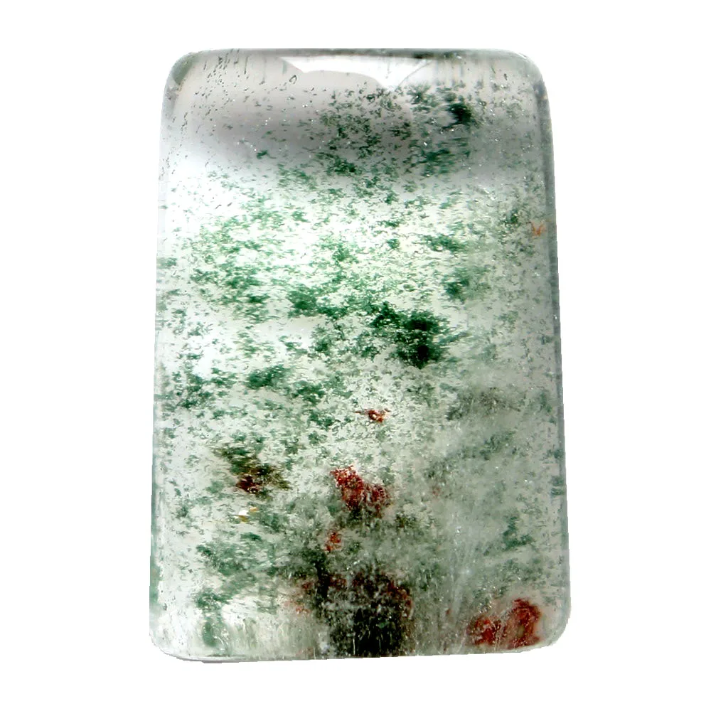 1 шт. натуральный редкий красочный сад призрак кристалл Кварцевый прямоугольный