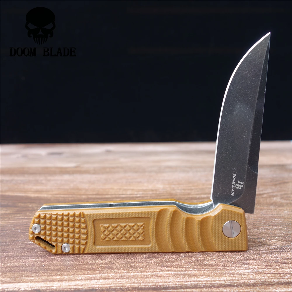 D2 высококачественный складной нож шарикоподшипник быстрооткрывающийся