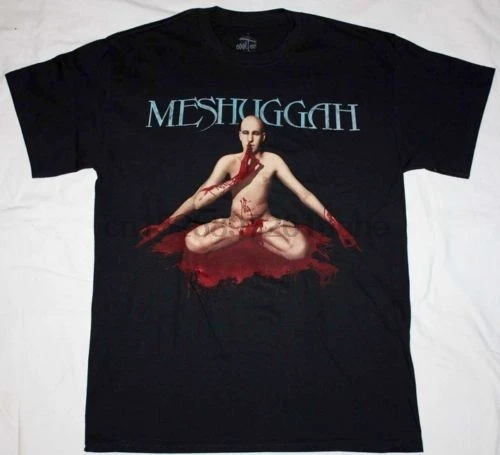 

MESHUGGAH OBZEN DJENT EXTREME METAL SIKTH TESSERACT GOJIRA NEW BLACK T-SHIRT Summer Men fashion TeeComfortable t shirt