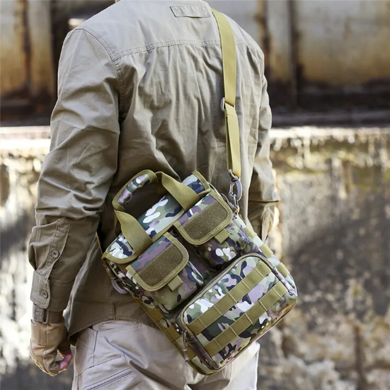 

New Military Tactical Bag Backpack For Outdoor Hiking Camping Trekking Hunting School Daypack 600D Tear-Resistant Nylon Cloth