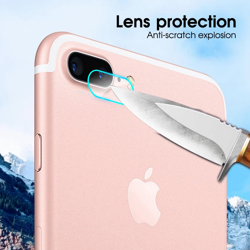 Защита для экрана камеры пленка iPhone 7 8 Plus задняя камера объектив стекло X XS XR MAX