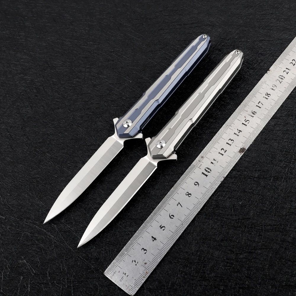 Рабочий стол с девятью шип Святой меч складной Титан ручка сплава высокой