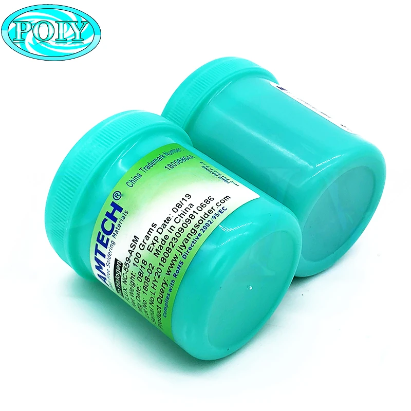 AMTECH NC-559-ASM 100 г бессвинцовый припой флюсовая паста подходит SMT BGA Инструменты для ремонта пайки