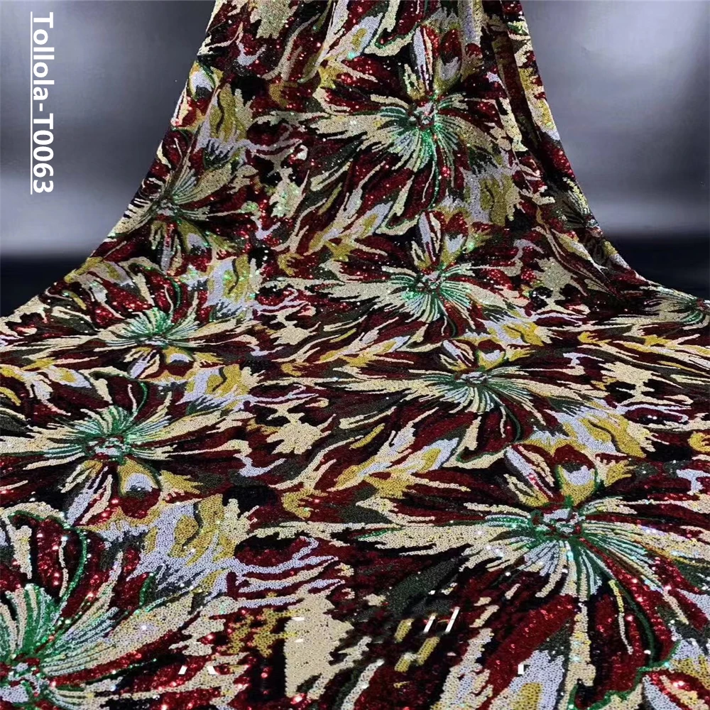 Нигерийские кружева с блестками ткани 2019 3d Африканский кружевной материал для
