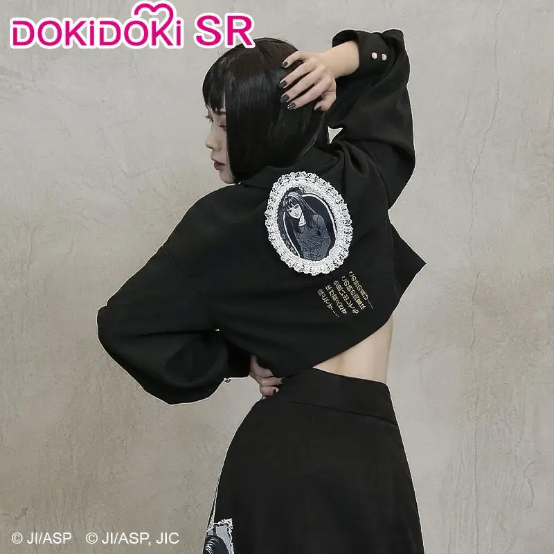

DokiDoki-SR Manga Tomie Original Design Coat / Skirt Halloween Style Black