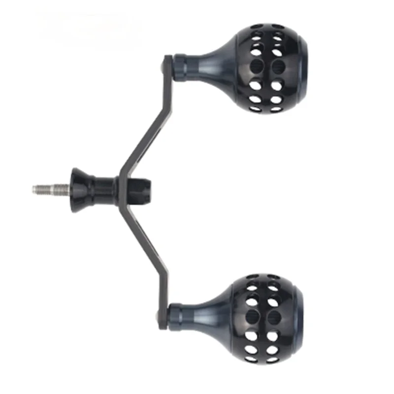 

Катушка Power Handl из алюминиевого сплава с двойной ручкой, рыболовная ручка, подходит для рыболовной катушки серии 2000-5000, углеродное волокно