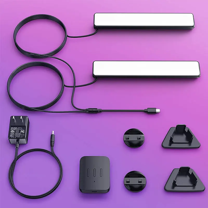 Умный Ночной светильник музыкальная подсветильник ка RGB с управлением звуком