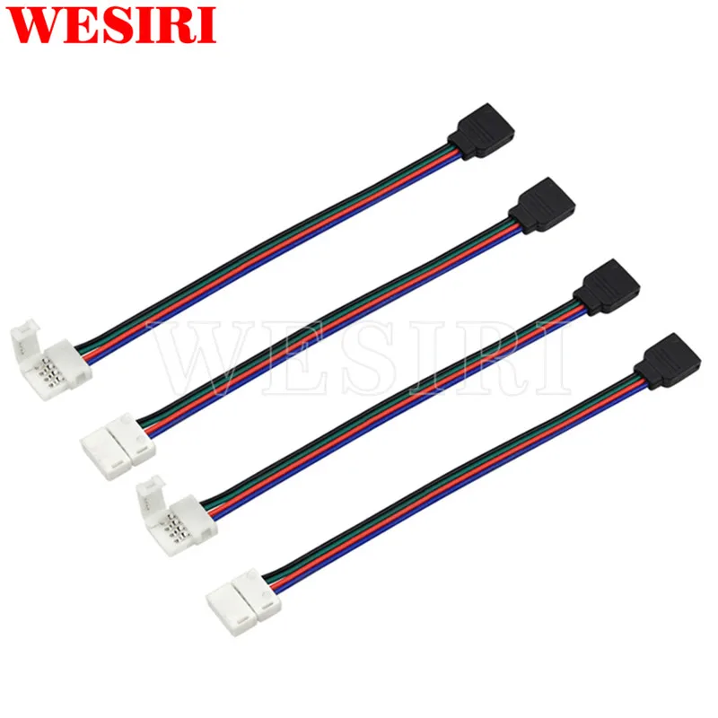 Адаптер для светодиодной ленты шт./упак. RGB 4 Pin 10 мм 5 5050|Светодиодные ленты| |