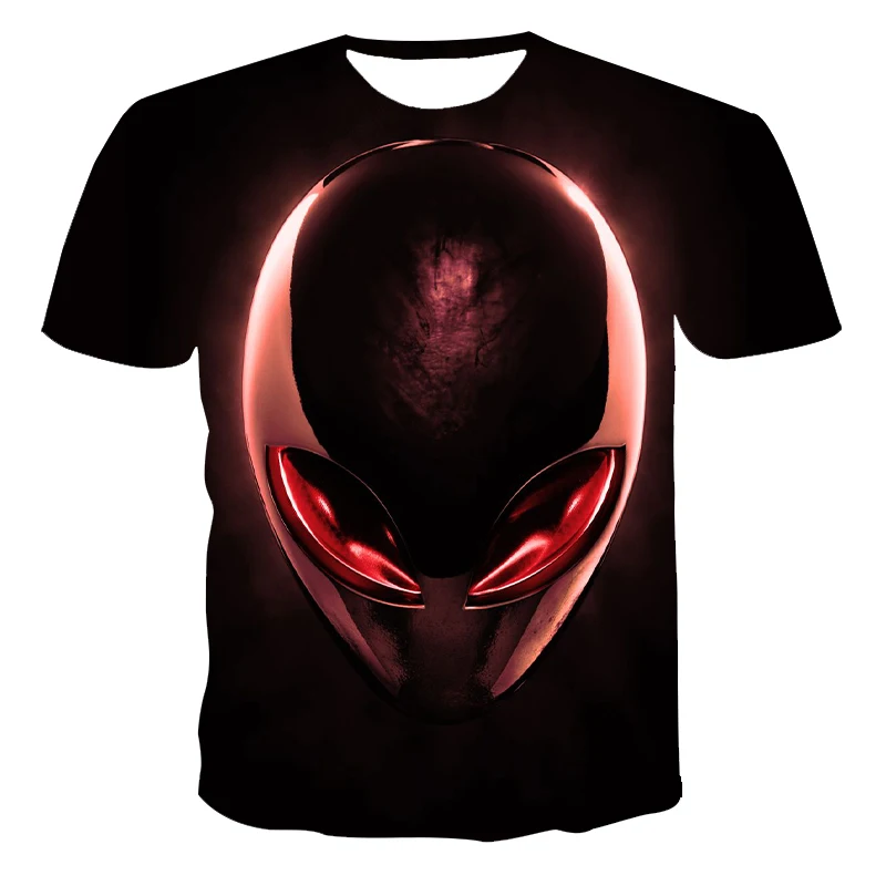 

Summer Unisex Couple Short-Sleeved Loose T-Shirt 3D Printing Round Neck Pullover Cool Magical Figure XXS-6XL Wholesale