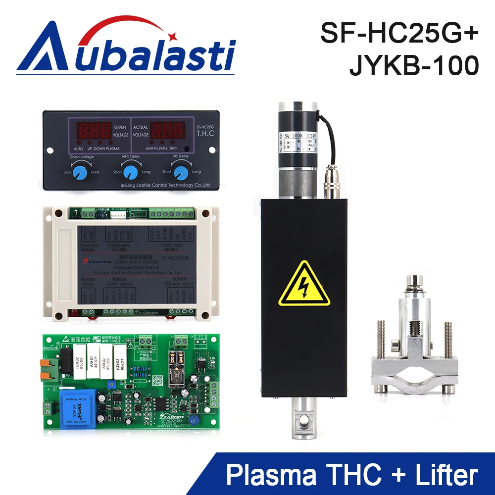 Aubalasti SF HC25G плазменный THC ARC регулятор высоты напряжения с подъемником JYKB 100 для