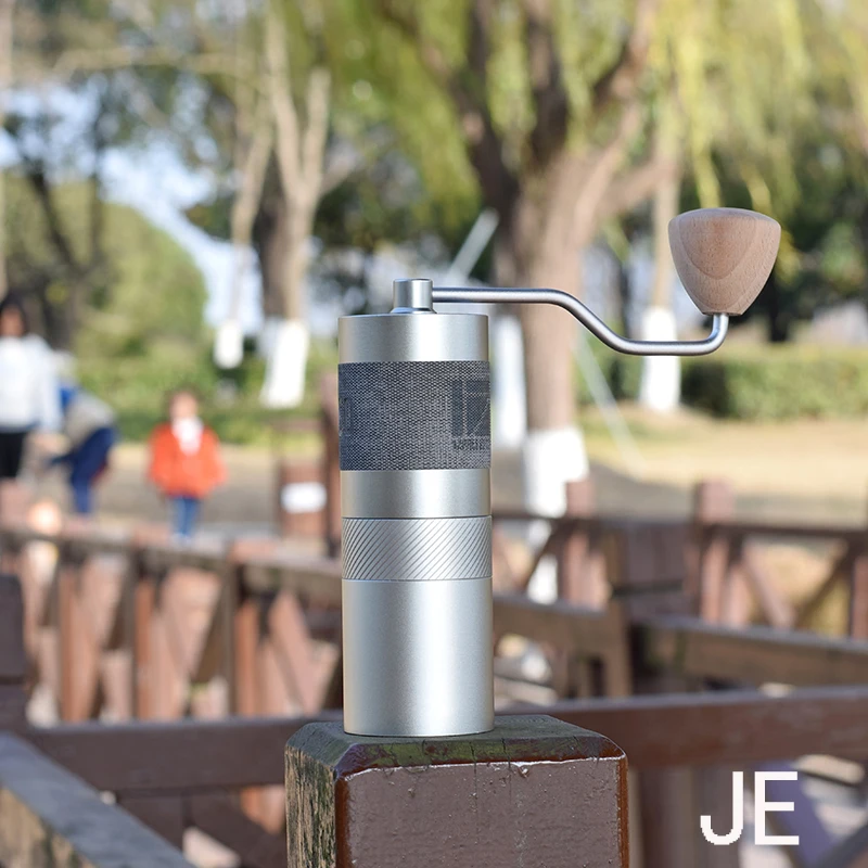 Je 1zpresso JX/JE серия ручная кофемолка портативная кофейная мельница из нержавеющей стали 48 мм заусенцы - Цвет: Je