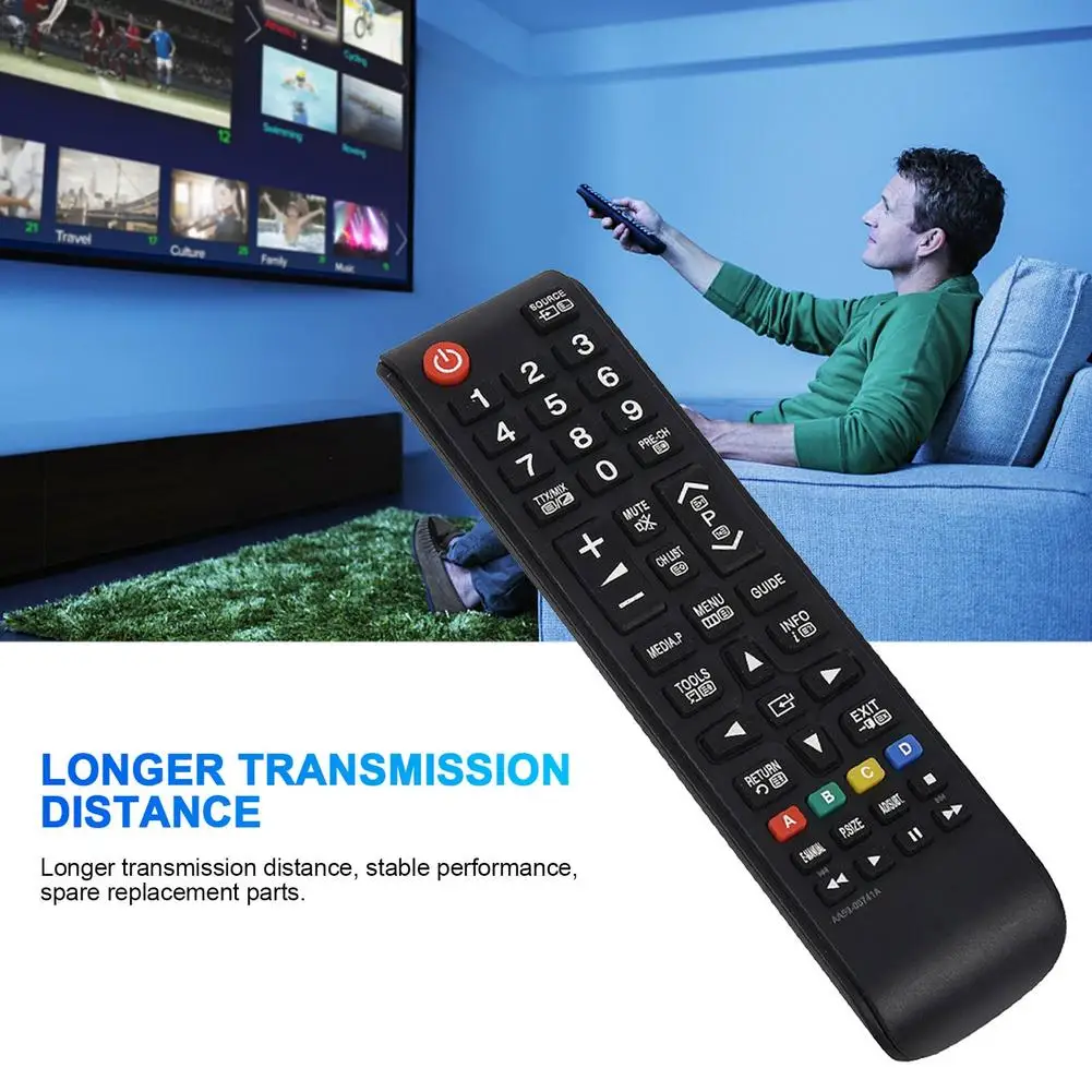 AA59-00741A для Samsung Пульт дистанционного управления телевизора HDTV LED Smart TV AA59 00741A