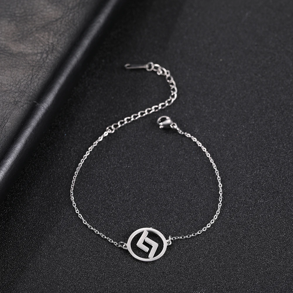 Рыболовный крючок 24 Рунический амулет мистическая древняя легенда символ круг