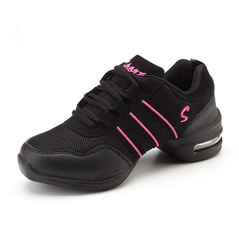Женские кроссовки для танцев, мягкая подошва, джаз, хип-хоп, легкие дышащие, современная спортивная обувь для танцев от AliExpress WW
