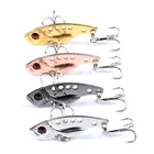 Металлическая Вибрирующая ложка-Спиннер, блесна с крючком, искусственная жесткая приманка для окуня, рыболовное снаряжение 3,8 г 7 г 11 г, блесна для троллинга