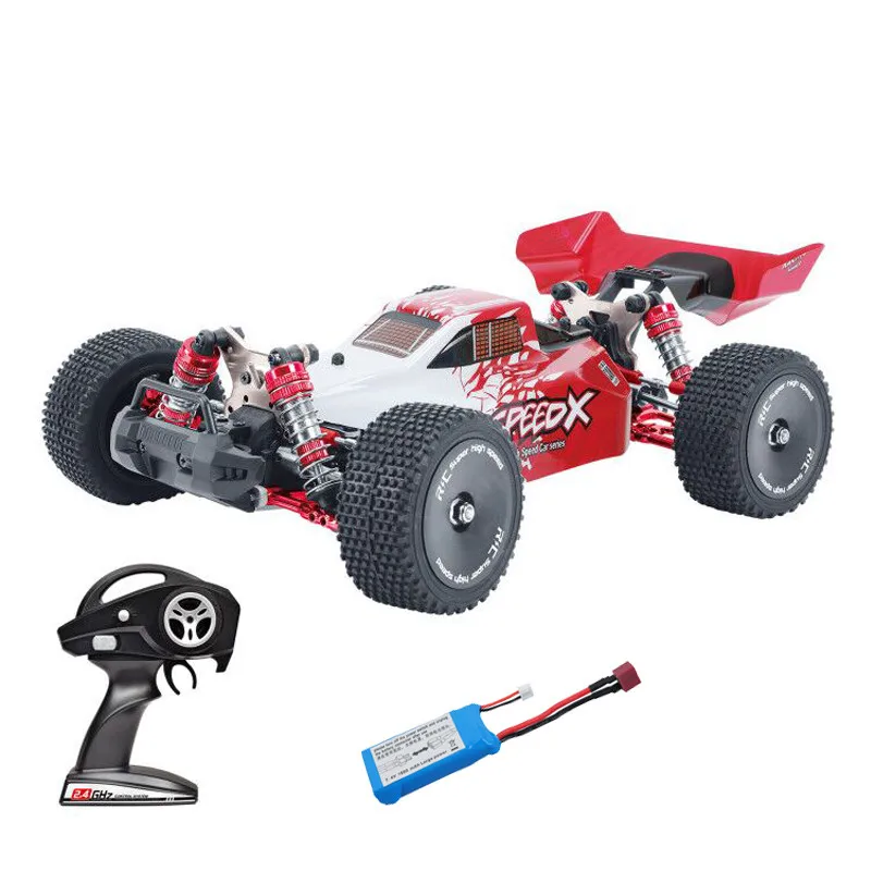 

XLF F16 RTR 1:14 RC Racing Car2.4G 4WD 60km/h Metal Chassis Full Proportional Remote Radio Controlled Vehicles Model for Kids