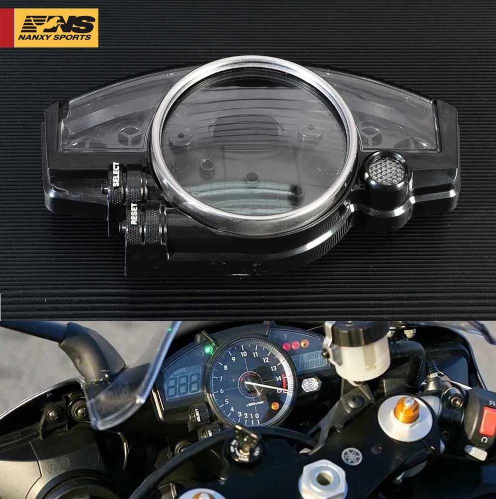 Чехол со спидометром и тахометром для Yamaha YZF R1 2004 2005 2006 R6 2007 2008 2009 2010 2011