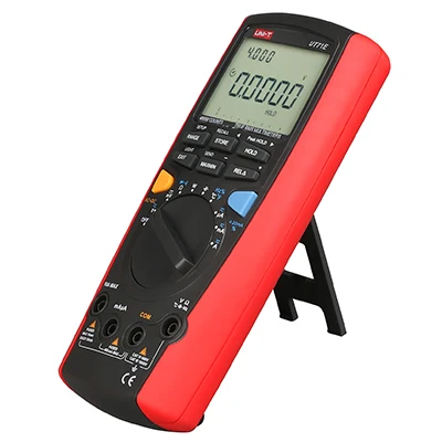 UNI-T UT71E Цифровой мультиметр Ture RMS AC DC метр Вольт Ампер Ом Емкость Temp Тестер Подсветка с USB интерфейсом