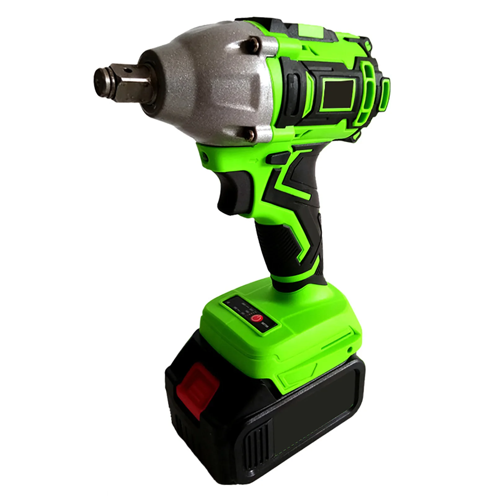 

520N.M Brushless Electric Impact Wrench LED Multi-function 1/2 Inch Rechargeable Battery Power Tool Car Repair Tools Screwdriver