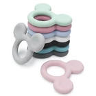 TYRY.HU Микки силиконовый Прорезыватель пищевого класса DIY ожерелье ребенка прорезыватель для младенцев силиконовые Подвески Дети Прорезыватель подарок игрушки для малышей