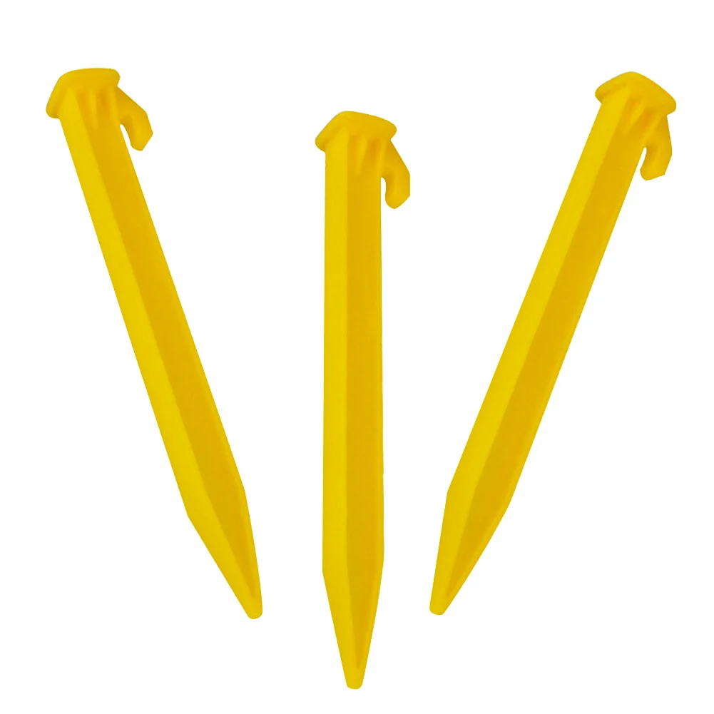 5pcs Tool Stake Tent Pegs Sports Caravan ABS Heavy Duty Equipment Outdoor Camping Awning Professional Hiking Portable |