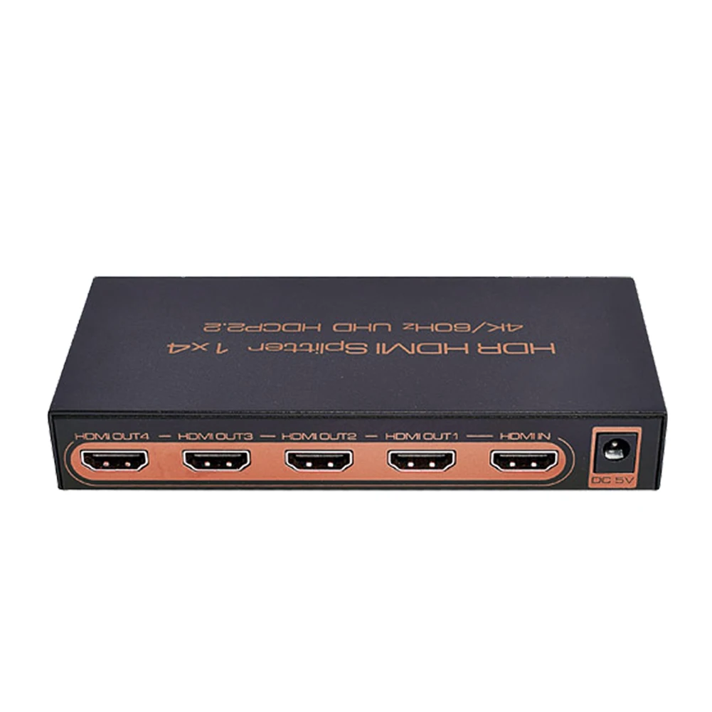 

5 In 1 Out 4K 1080P HDTV Adapter 60hz 3D Projector Remote Control HDMI-compatible Switch TV Connector