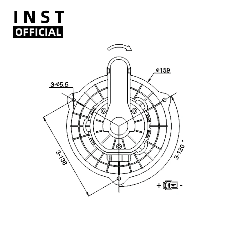 Кондиционер вентилятор AC A/C двигателя для KIA SORENTO 12-17 12V | Автомобили и мотоциклы