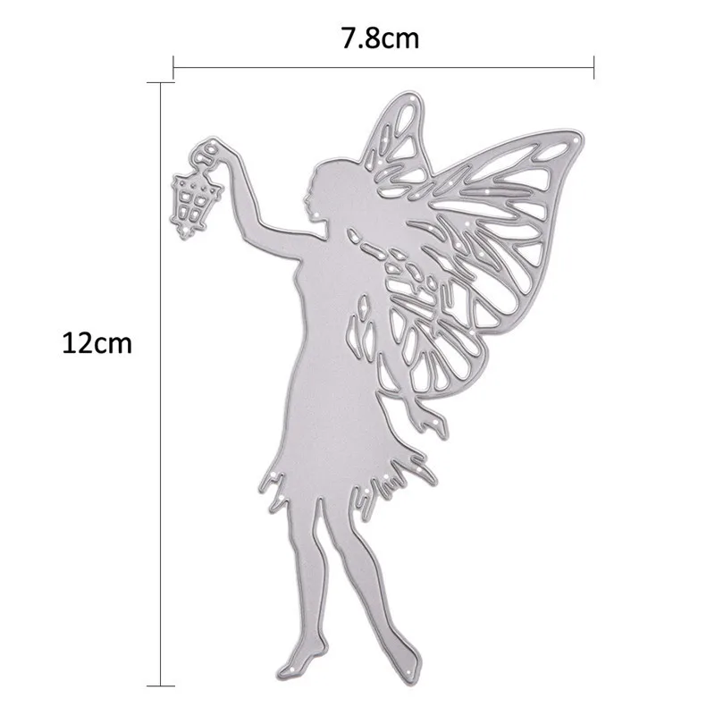 DIY металлические режущие штампы ремесла Скрапбукинг высечки мультфильм фея
