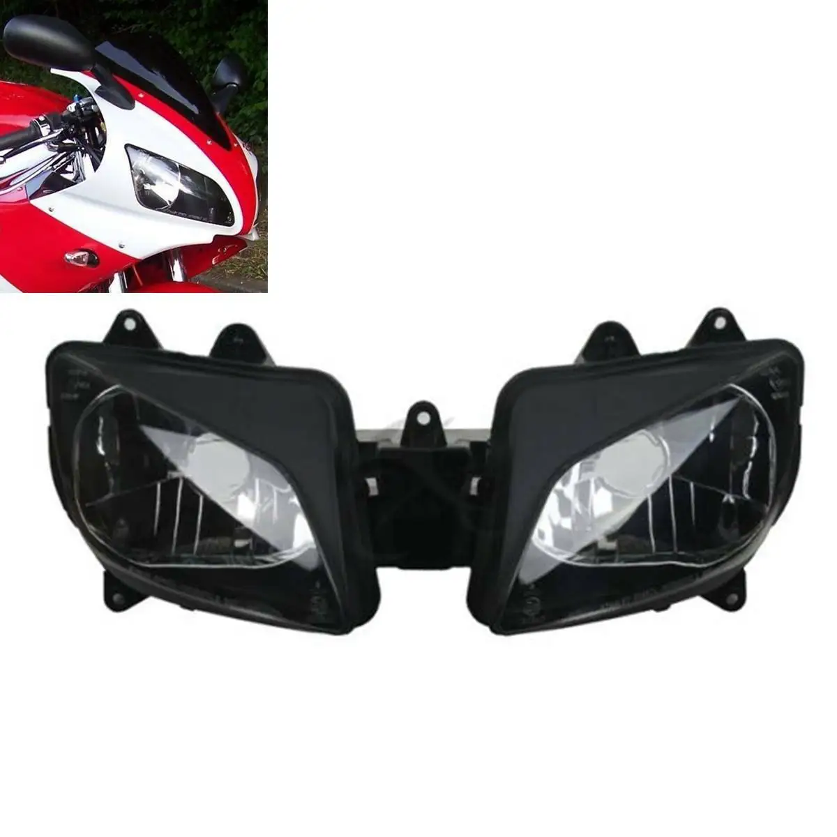 

Передняя фара мотоцикла в сборе для Yamaha YZF-R1 YZFR1 YZF R1 98-99 1998-1999