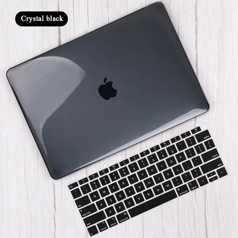 

Чехол для ноутбука Apple MacBook Air 13/11 дюйма/MacBook Pro 13/15/16 дюйма/Macbook 12 (A1534) защитный жесткий чехол + чехол для клавиатуры