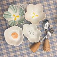 japanese stainless steel spoon wooden tableware kitchen dinnerware kids snack fork kitchen tableware spoons talheres