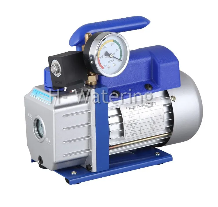 1 Stage 2.5CFM/3CFM вакуумный насос для холодильника 1/4hp роторный Vane HVAC инструмент AC R410a