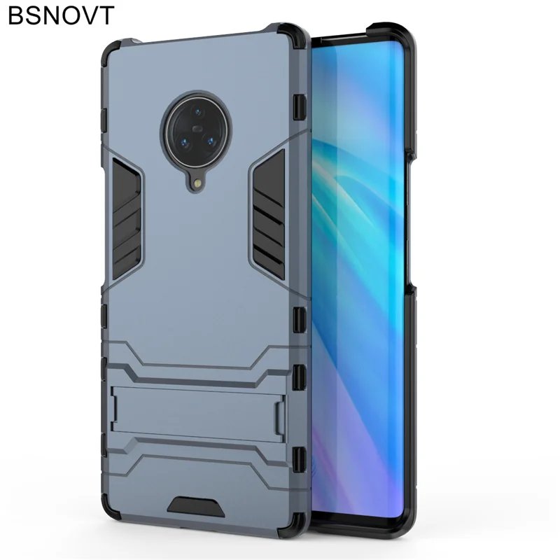 Чехол для Vivo NEX 3 5G мягкий силиконовый + пластиковый чехол с подставкой Funda 6 89&quot |