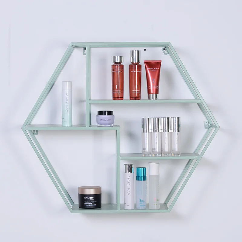 

Chinafurniture living room wall hanging wrought iron racks retro creative bookshelf partition wall decoration display stand