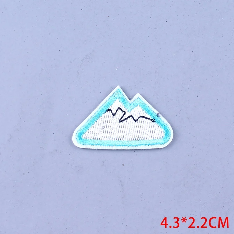 5P-PE4585CT Pulaqi повязка патч на одежду вышивка Ремонт Патчи мультфильм Железный На Патчи для одежды куртка мультфильм маленький клей стикер - Цвет: 5P-PE4585CT