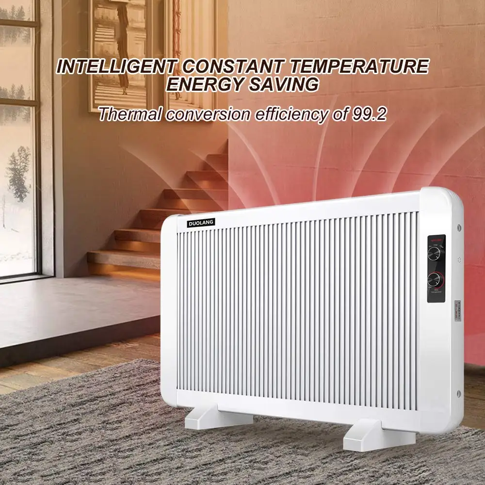 Электрический космический обогреватель 1500 Вт портативный тонкий конвекционный