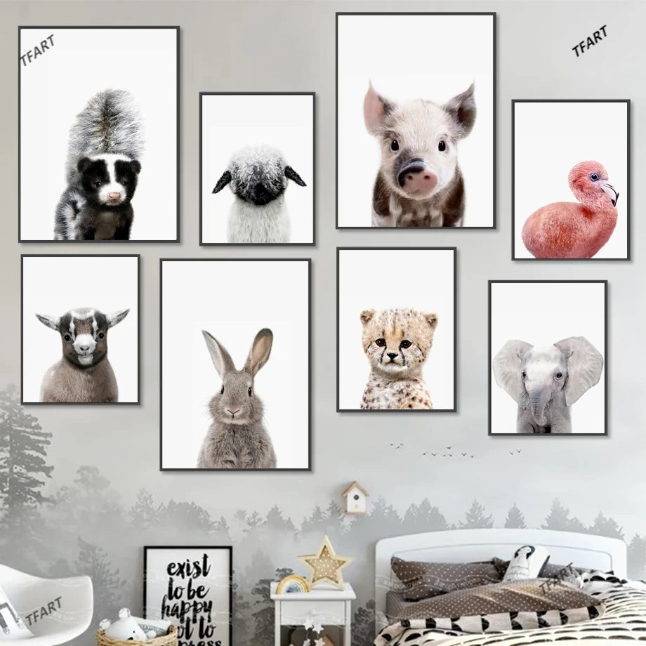 

Diamond Embroidery Elephant Rabbit Pig Diamond Painting Diamond Inlaid DIY Full Diamond Embroidery Living Room Home Decoration