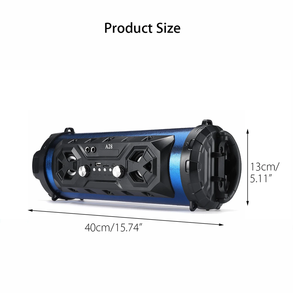 Портативный Bluetooth динамик Hifi музыкальный светодиодный светильник открытый динамик s беспроводной динамик держатель телефона FM радио TF карта USB U диск AUX