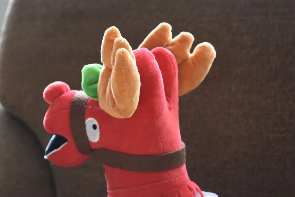 Крепостная ночь Рождество Llama драма Лут Pinata битва Royale плюшевые мягкие лошади тайник Альпака чучела животных куклы игрушки для детей
